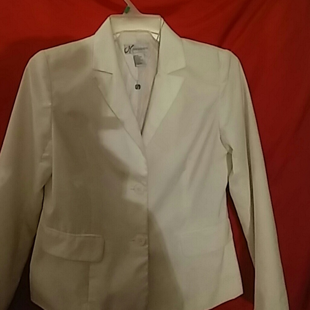 White blazer